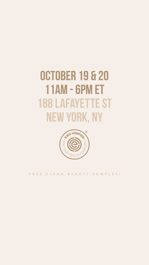 Oyu Cosmetics at the EWG Verified Pop-Up: Clean Beauty in Soho This October!