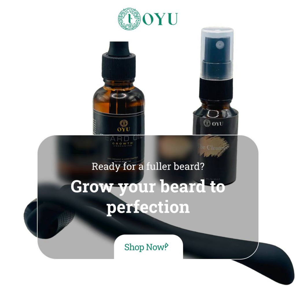 Transform Your Beard with OYU Cosmetics Beard Growth Oil